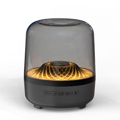 Desktop Subwoofer Bluetooth Audio Black Gold Speaker