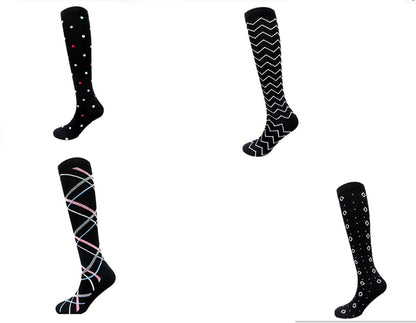 Outdoor Sports Men's And Women's Long Tube Compression Socks