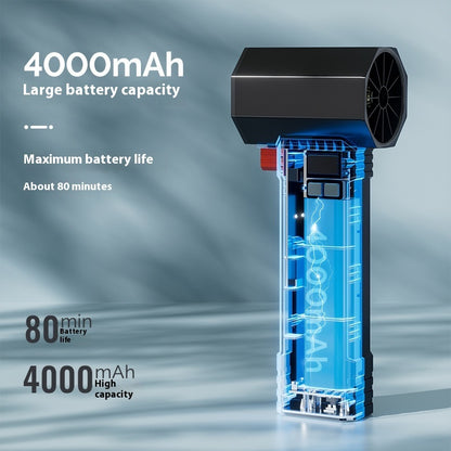 High-speed Turbofan Storm Machine Duct Water Blower Car Wash Cleaning Violent Fan