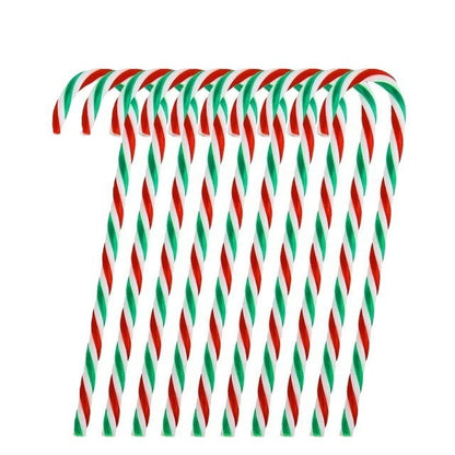 Christmas Candy Crutch Red Scene Decorative Pendant