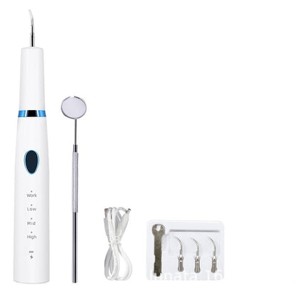 Ultrasonic Teeth Cleaner Water Toothpick Dental Calculus Remover Household Tooth Whitening Apparatus