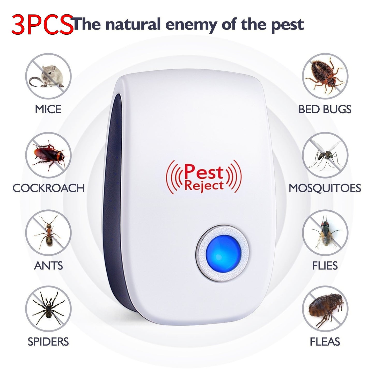 Direct Selling Ultrasonic Electronic Mosquito Killer Household Children'S Insect Repeller Mini Mouse Repeller
