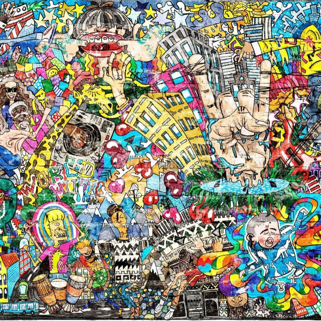 Educational Toys Cartoon Children's Paper Adult Pressure Relief Puzzle