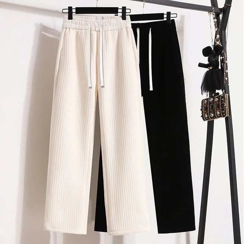 Fashionable High-looking Wide-leg Pants For Women