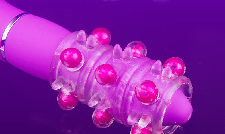 Sexy Crystal Men's Pearl Horseshoe Ring Sheep Eye Preputial Ring Penis Ring Adult Product