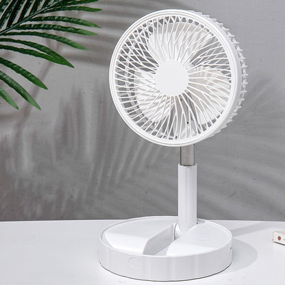 Strong Wind And Quiet Portable Telescopic Folding Fan