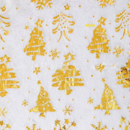Gilding Snowflake XINGX Christmas Tree Group Mat