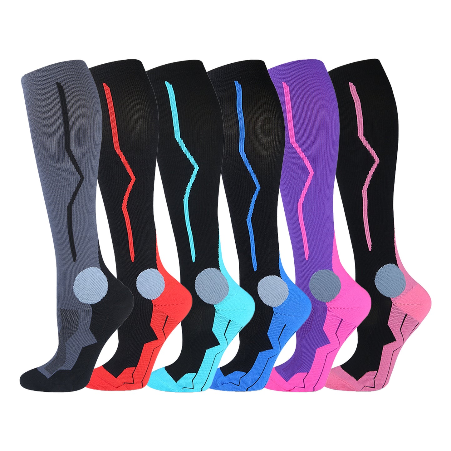 MKS Fitness Long Tube Compression Socks Outdoor Sports