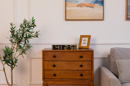 Luminous Electronic Clock With Perpetual Calendar