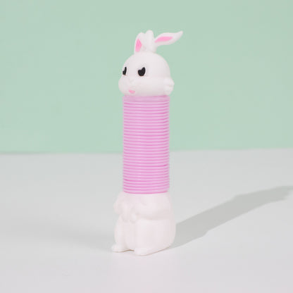 3D PopTube Silicone Alpaca Push It Bubble Balls Decompression Pipe Anti-stress Vent Fidget Toys For Kids Adults Gifts