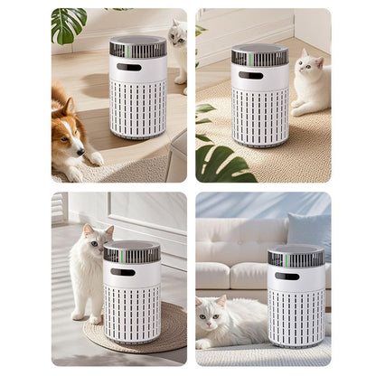 Pet Formaldehyde Removal Three-dimensional Air Duct Turbocharger Suction Floating Hair Air Purifier
