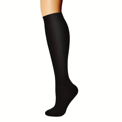 Women's Simple Printed Sports Calf Compression Stockings