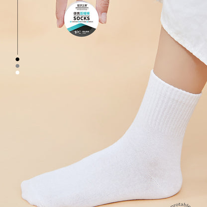 Disposable Socks Mid-calf Compression Socks Deodorant And Sweat-absorbing Summer Portable Disposable