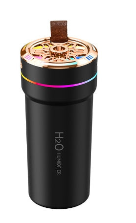 Car Humidifier Small Mini Air Purifier Starry Sky Projection Ambience Light