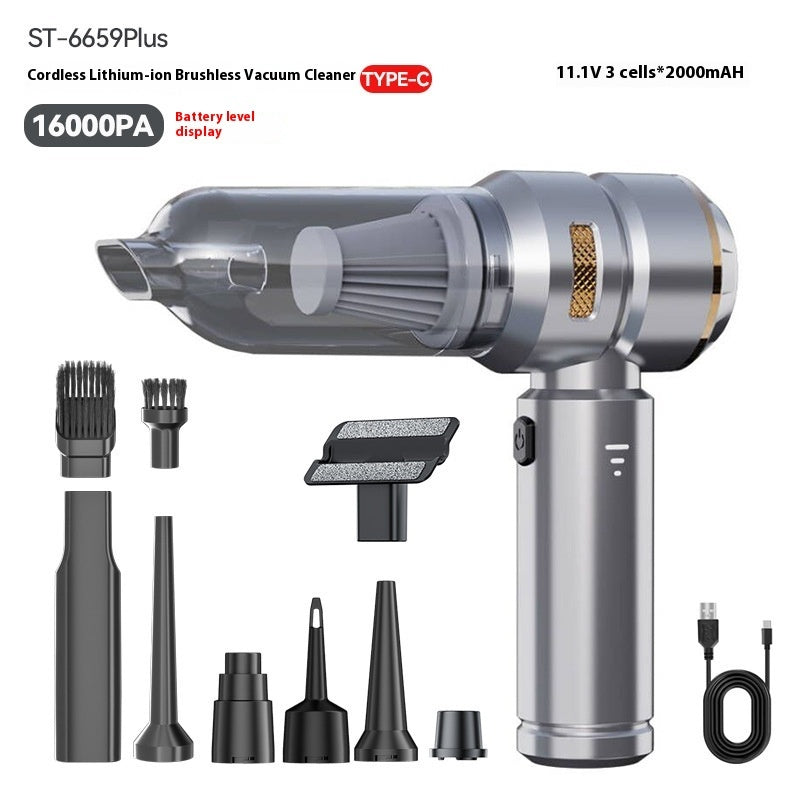 Suction And Blowing Dual-purpose Small Mini Handheld Car Cleaner