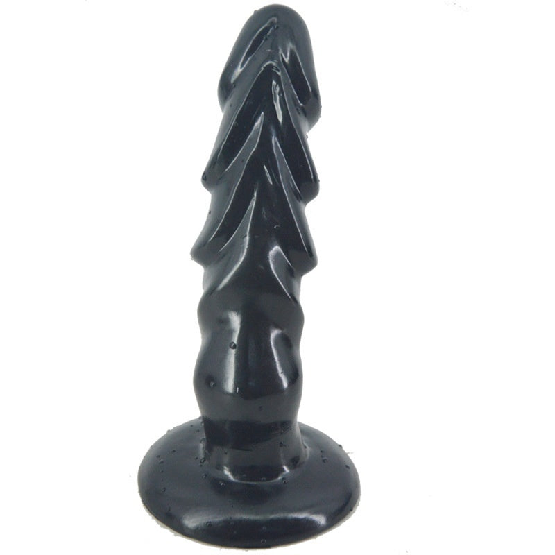 PVC Penis Butt Plug Adult Products Men And Women Back Court