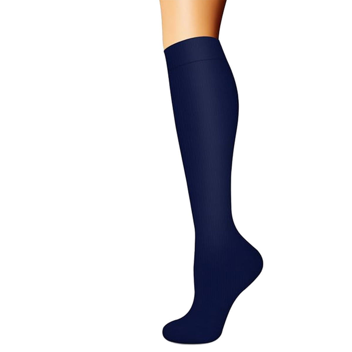 Women's Simple Printed Sports Calf Compression Stockings