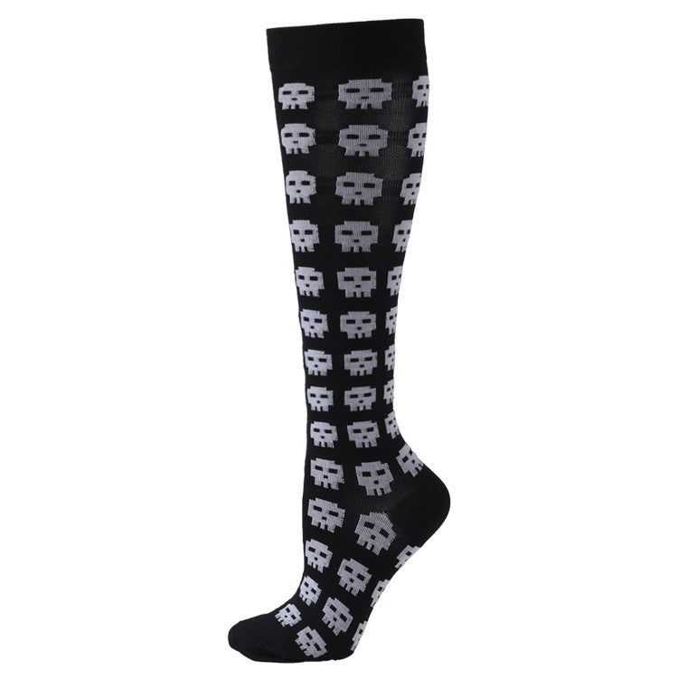 Sports Compression Socks Pattern Stretch Stockings