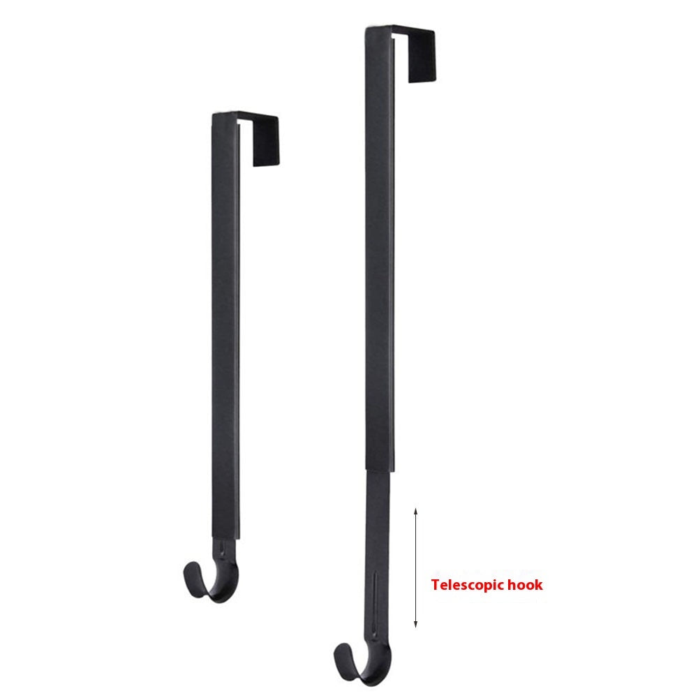 Garland Hook Retractable Christmas Decorative Door Rear Hook Metal Iron Hook Christmas Iron Hook