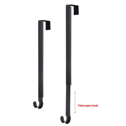 Garland Hook Retractable Christmas Decorative Door Rear Hook Metal Iron Hook Christmas Iron Hook