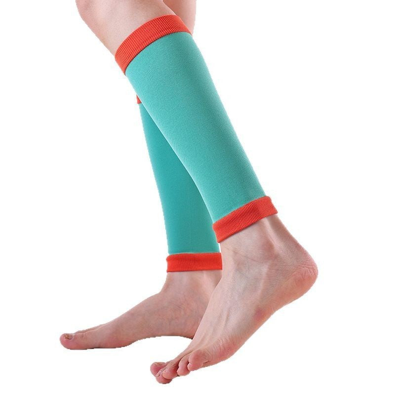 Marathon Cross-country Running Basketball Sports Color Matching Compression Calf Socks