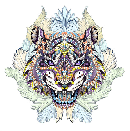 Each Piece Is Animal Shaped Christmas Gift Colorful Elephant Turtle Wooden Jigsaw Puzzles