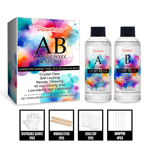 Clear Epoxy Resin Kit